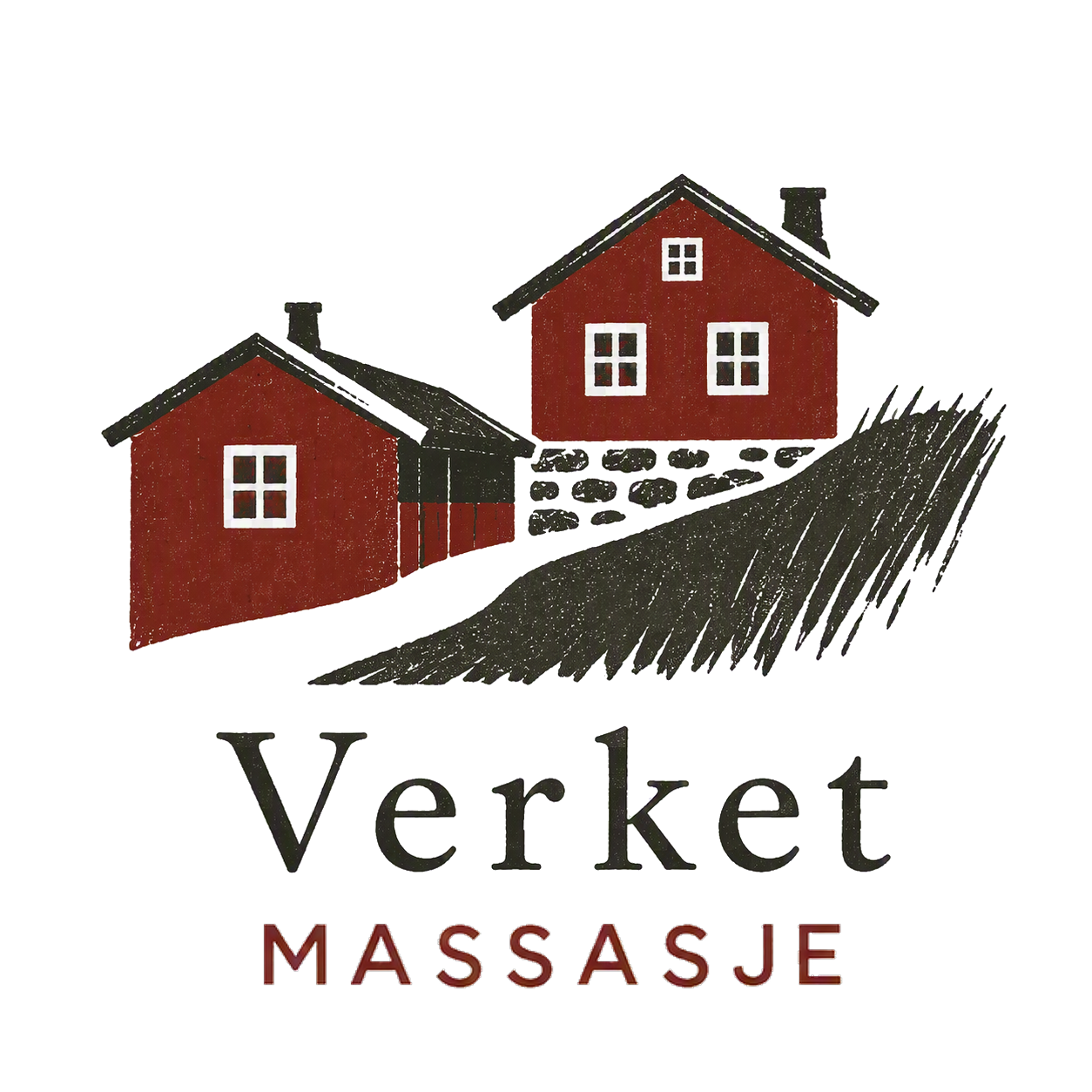 Verket Massasje logo